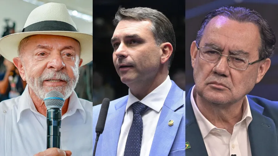 Pesquisa eleitoral: Lula tem 38% e Flávio Bolsonaro 36%